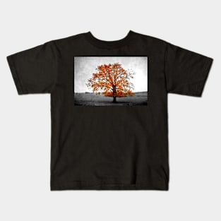 A Tree in Autumn Kids T-Shirt